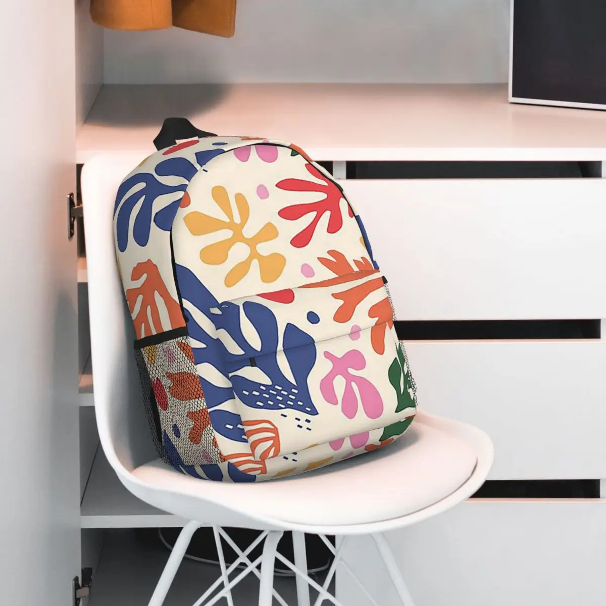 Matisse Flowers A Backpack Hot Sale Daypack Large Capacity Boys Girls BookBag Shoulder Bags for Men Women School Bag