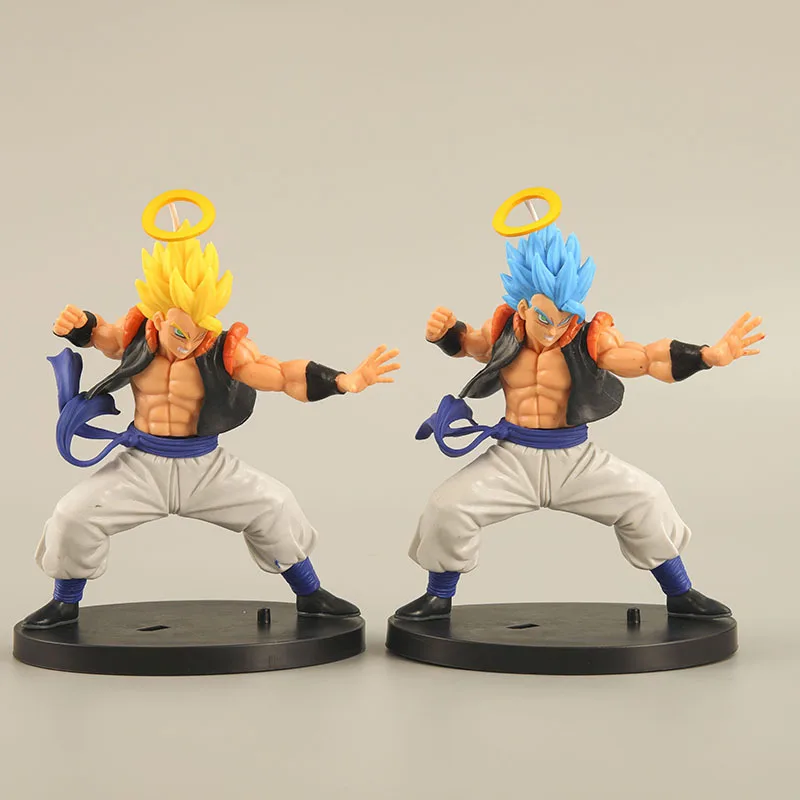 

15cm Anime Dragon Ball Z Gogeta Super Saiyan action figure statue figurine model toys decoration for Children toy Christmas gift