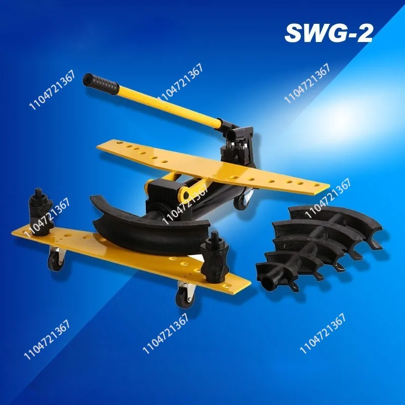 SWG-12345 بوصة دليل ثني الأنابيب الهيدروليكية الكهربائية أداة ثني الأنابيب الهيدروليكية المجلفنة