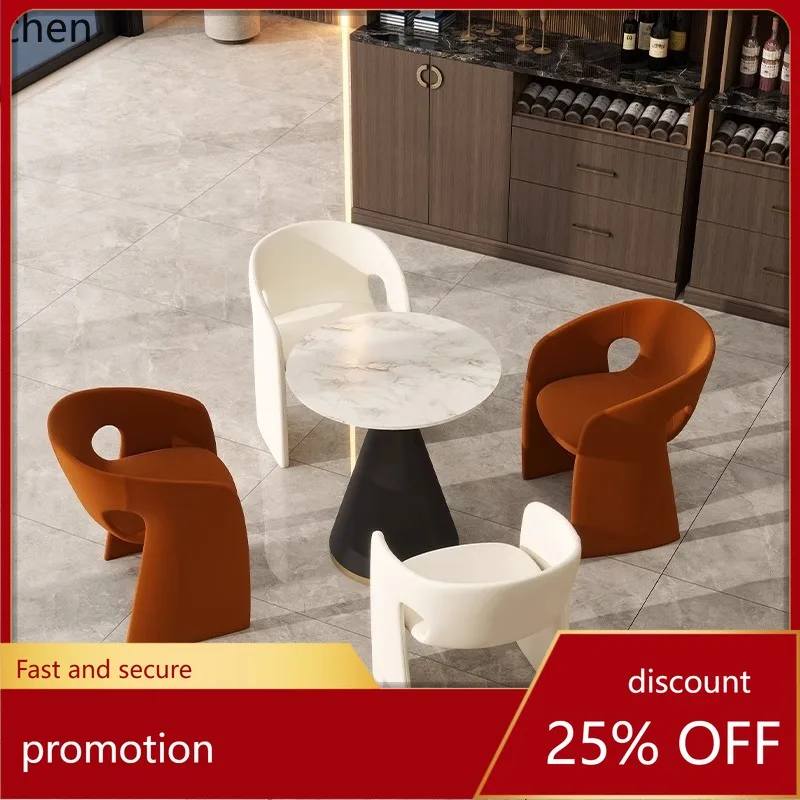 HXL طاولة المفاوضات وكرسي مجموعة استقبال اجتماع مقهى طاولة الشاي الحجرية #1