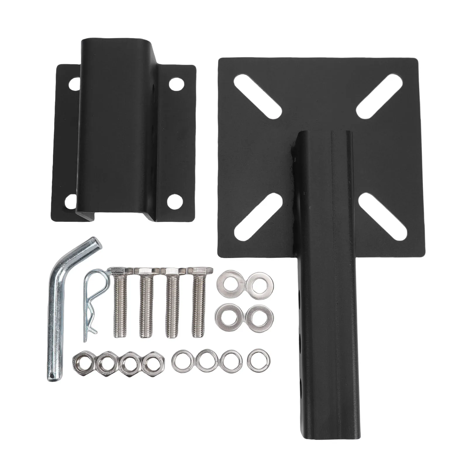 

Универсальный кронштейн для лебедки на прицеп, усиленный, для крепления на фаркоп 2-дюймового квадрата