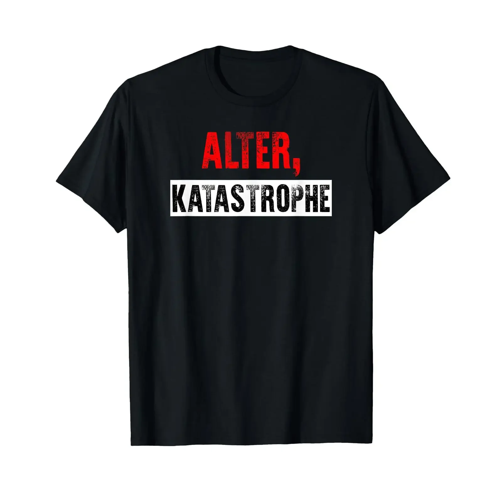 Old Disaster Funny Saying Retro Meme Fun T Shirt vintage Washed Slightly graphic Top For Everyday Wear Unisex Soft Versatile