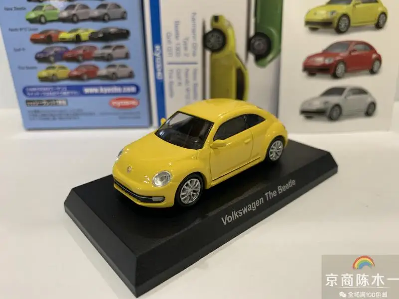 1/64 Kyosho vw The Beetle Collection die cast alloy trolley model ornaments gift