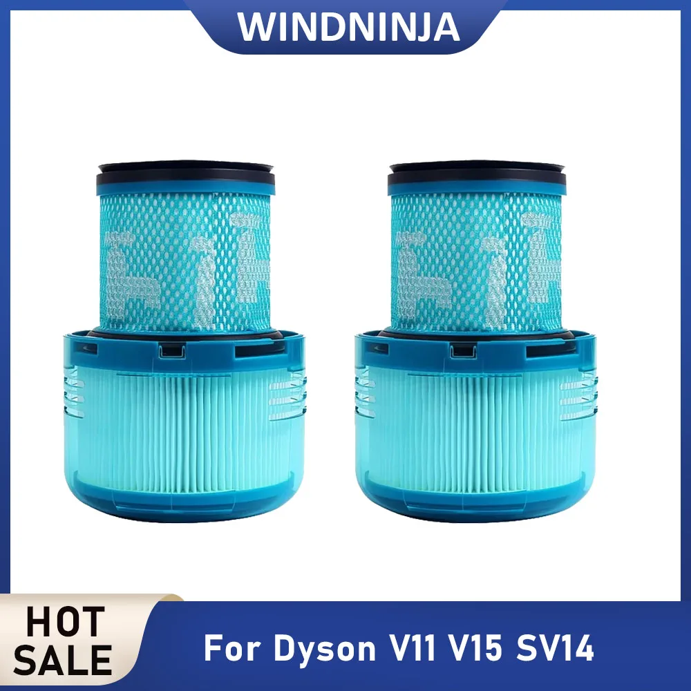 Filterteile für Dyson V15 V11 SV14 Akku-Staubsauger, Ersatz-Hepa-Nachfilterteile, Hepa-Heckfilterteile