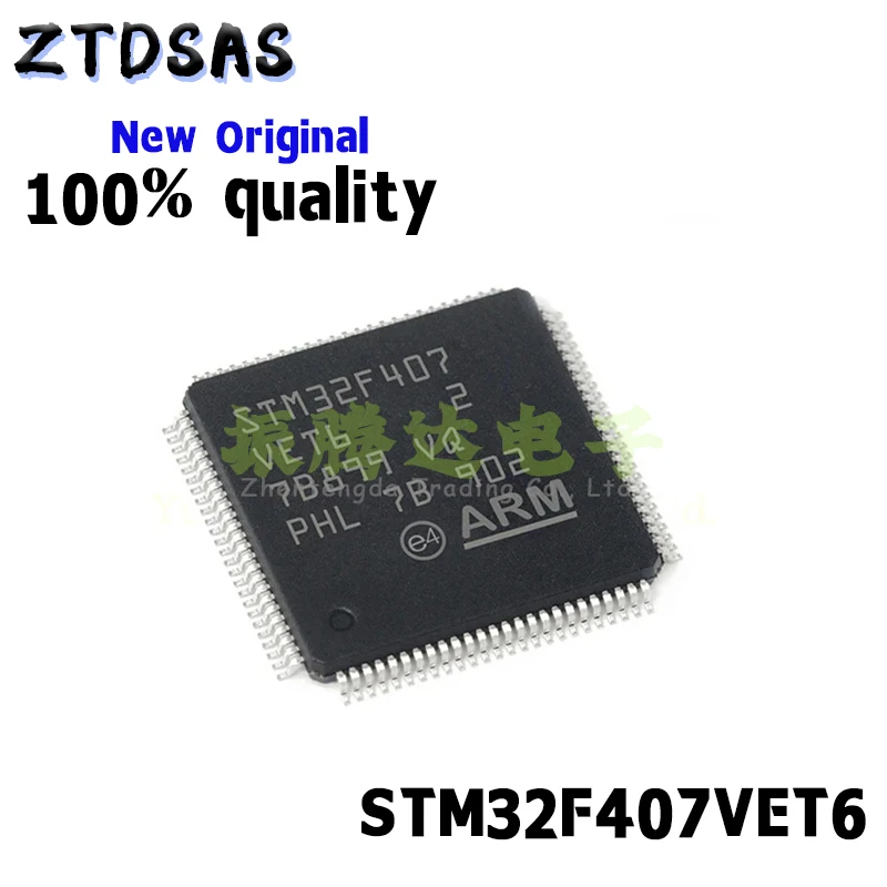 5~100PCS STM32F407VET6 STM STM32 STM32F STM32F407 STM32F407V STM32F407VE IC MCU LQFP-100