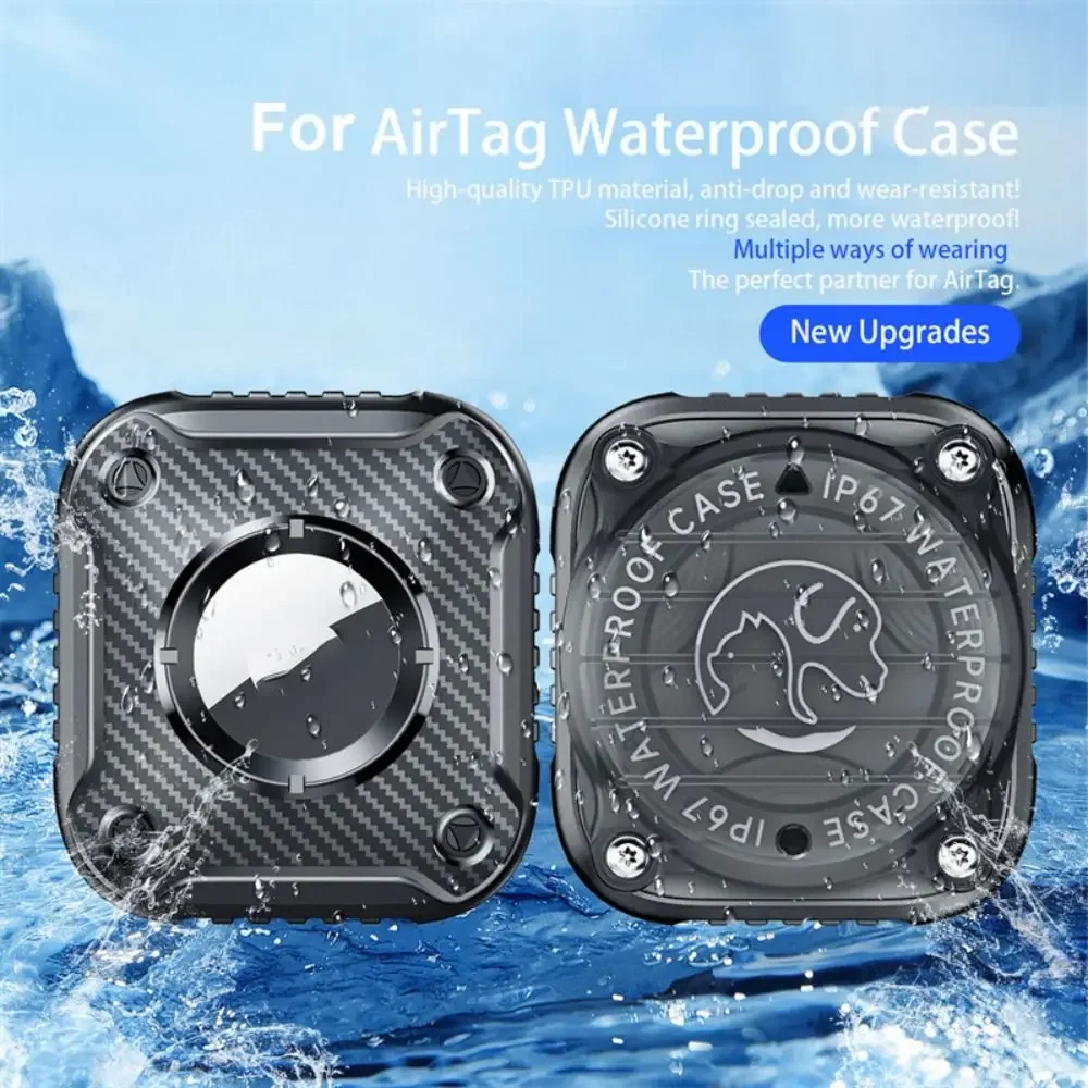 Case voor Apple Air Tag Anti-verloren halsbandhouder Lichtgewicht draagbare huisdiertrackerhoes voor AirTag beschermende schaalaccessoire