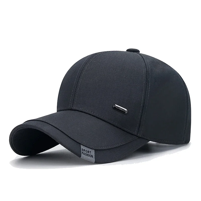 New Fashion Herren Baumwolle Kleidung Stoff mittleren Alters Baseball Cap Trucker Caps klassische Outdoor Casual Sports Papa Cap Hüte