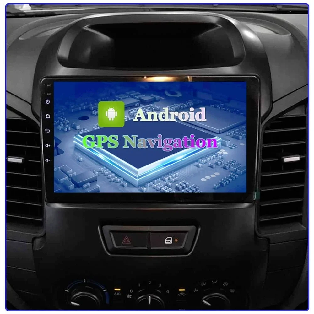 Android 11 Car GPS Navigation For Ford RANGER 2011-2014 Auto Radio Stereo Multimedia Player With Wifi 4G AHD DSP BT