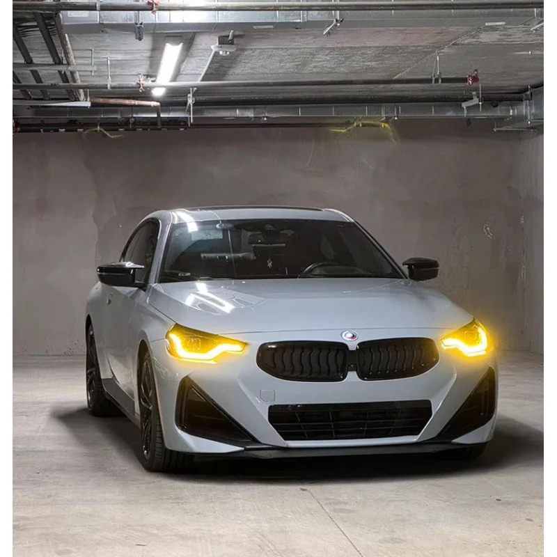 Car Yellow Chip 2022-Present For BMW 2 Series G42 G87 M2 Lemon Yellow Daytime Running Light DRL Golden Eye Module Plug And Play