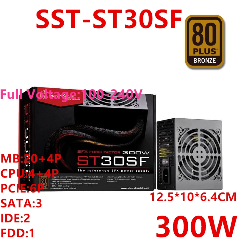 New Original Power Supply For SilverStone ST45SF ST30SF SFX ITX 450W 300W SST-ST45SF SST-ST30SF