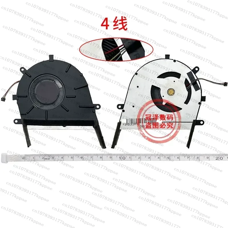 1PCS Cooling Fan for FOR ASUS VivoBook 15 F512 J A V5000J F X512 JP FA UA FL FB ZenBook S13 UX391U UA UX3000F Laptop Replacement