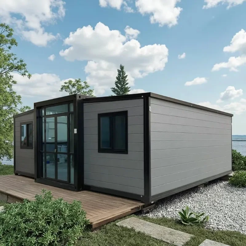 Luxury Modern Style 40ft & 20ft Mobile Home Competitive Price Prefab Expandable Container House Steel Office Use