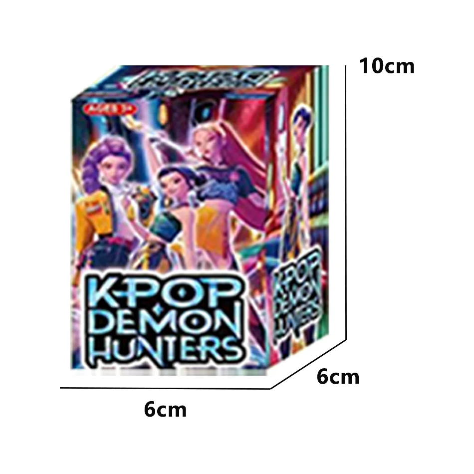 2025 Hot 12pcs selling K pop Demon Hunters Box Series Anime Figures Ornaments Dolls Fans Children Gift Random Box