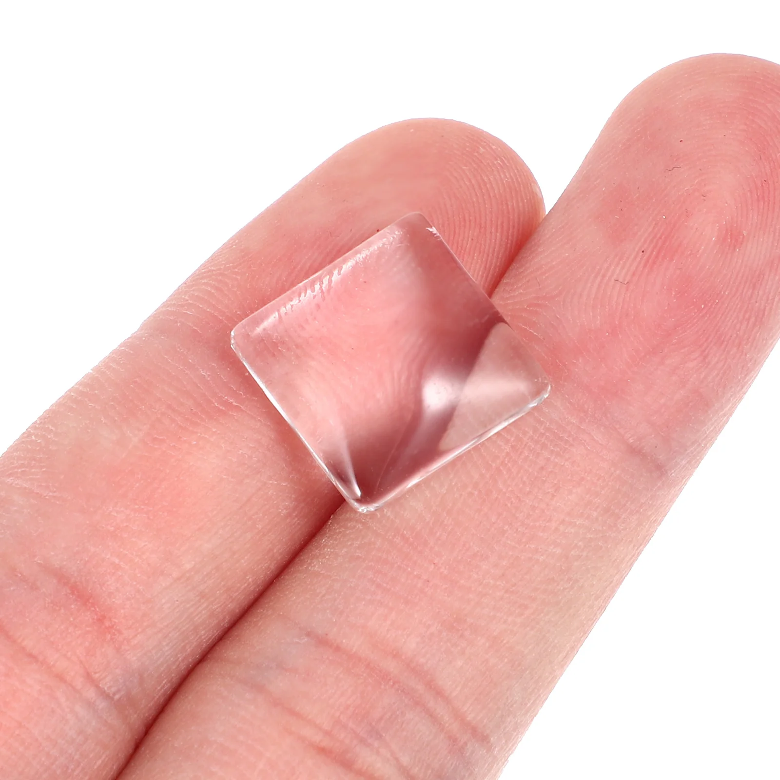 

100 Pcs Color Card Display Stand Nail Chart Glass Acrylic Polish Shelves Hearts Manicure Sticks Shape Women's
