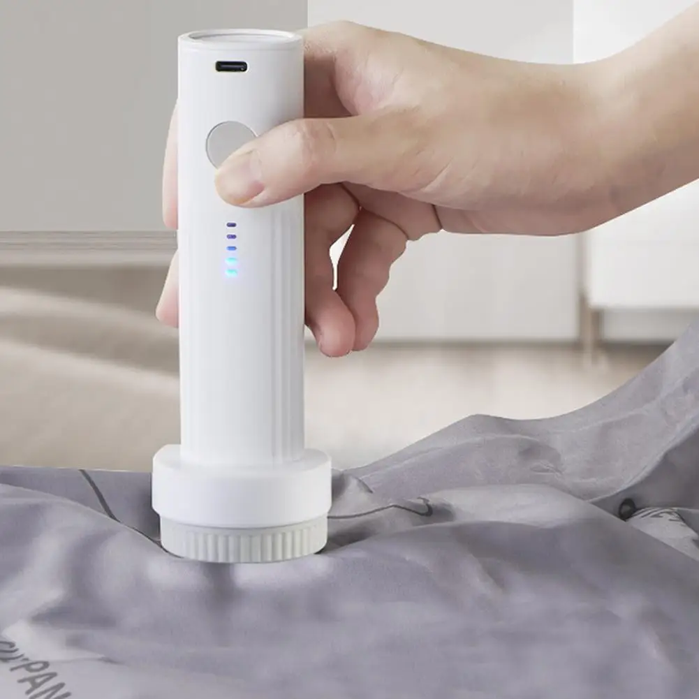 Rechargeable Electric Vacuum Pump Lightweight Mini Pump Low Blanket Suction Vacuum Portable Bag Noise Travel Saver Space Cl O8W2