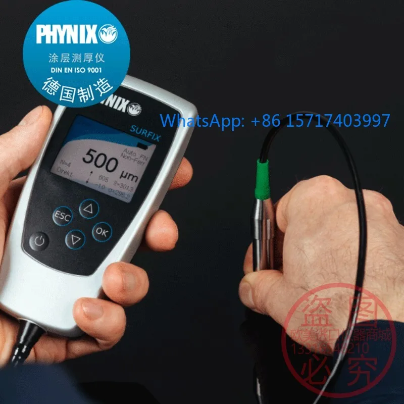 

Paint film thickness gauge PHYNIX coating thickness gauge surfix S-X F-N1.5