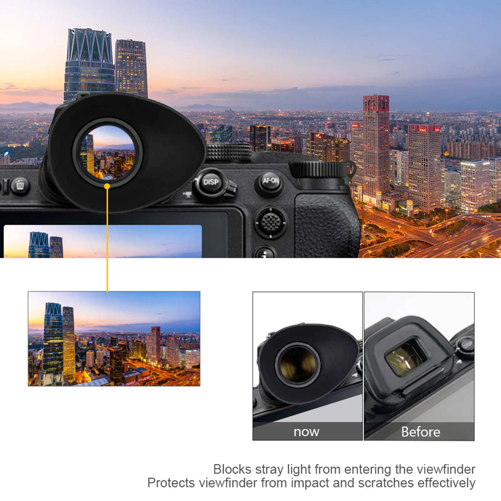 19mm 22mm Viewfinder Eyecup Eyepiece For Nikon AI D7000 D5000 D300 D90 D70 D720 DSLR Camera Accessories