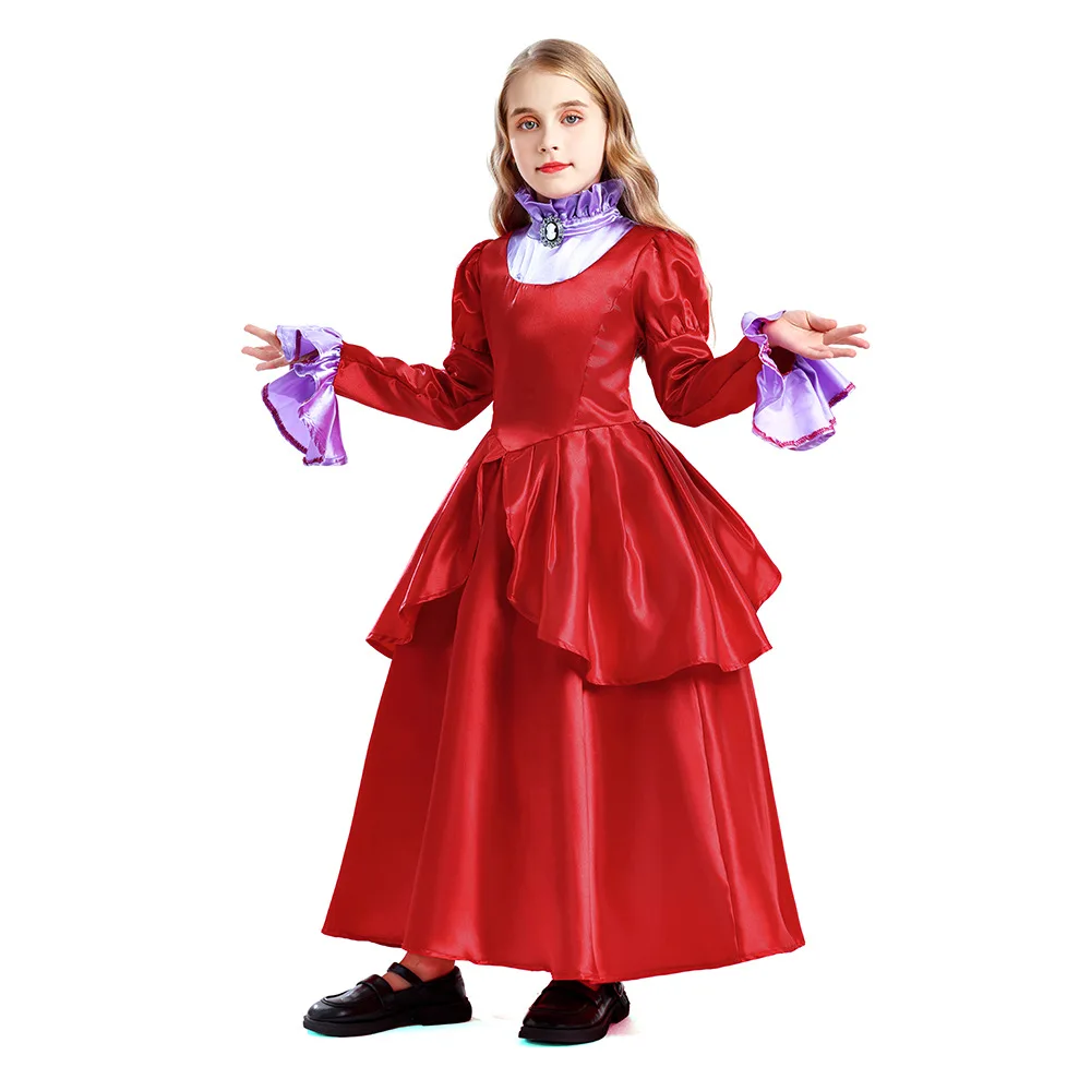 Falda de princesa, disfraz de actuación de corte, traje Retro victoriano de Halloween para niños, atuendo para actuación en escenario, Tea Par Dr