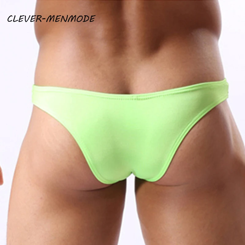 New Fashion Low Waist Mens Briefs Underwear Bulge Pouch Underpants Sexy Mens Bikini  Bottoms Shorts Multi Colors