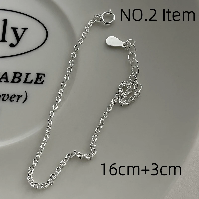 La Monada Classic Silver Bracelet 925 Women Jewelry Special Chain Fashion Minimalist Sterling Silver Bracelets For Women Trendy