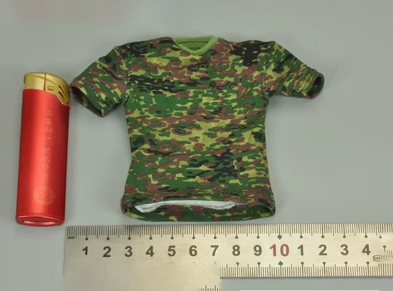 1/6 Scale Men Male Green Black Yellow Short Sleeve T Shirt Models for 12\'\'Bodies Figures Toys Gifts Collections