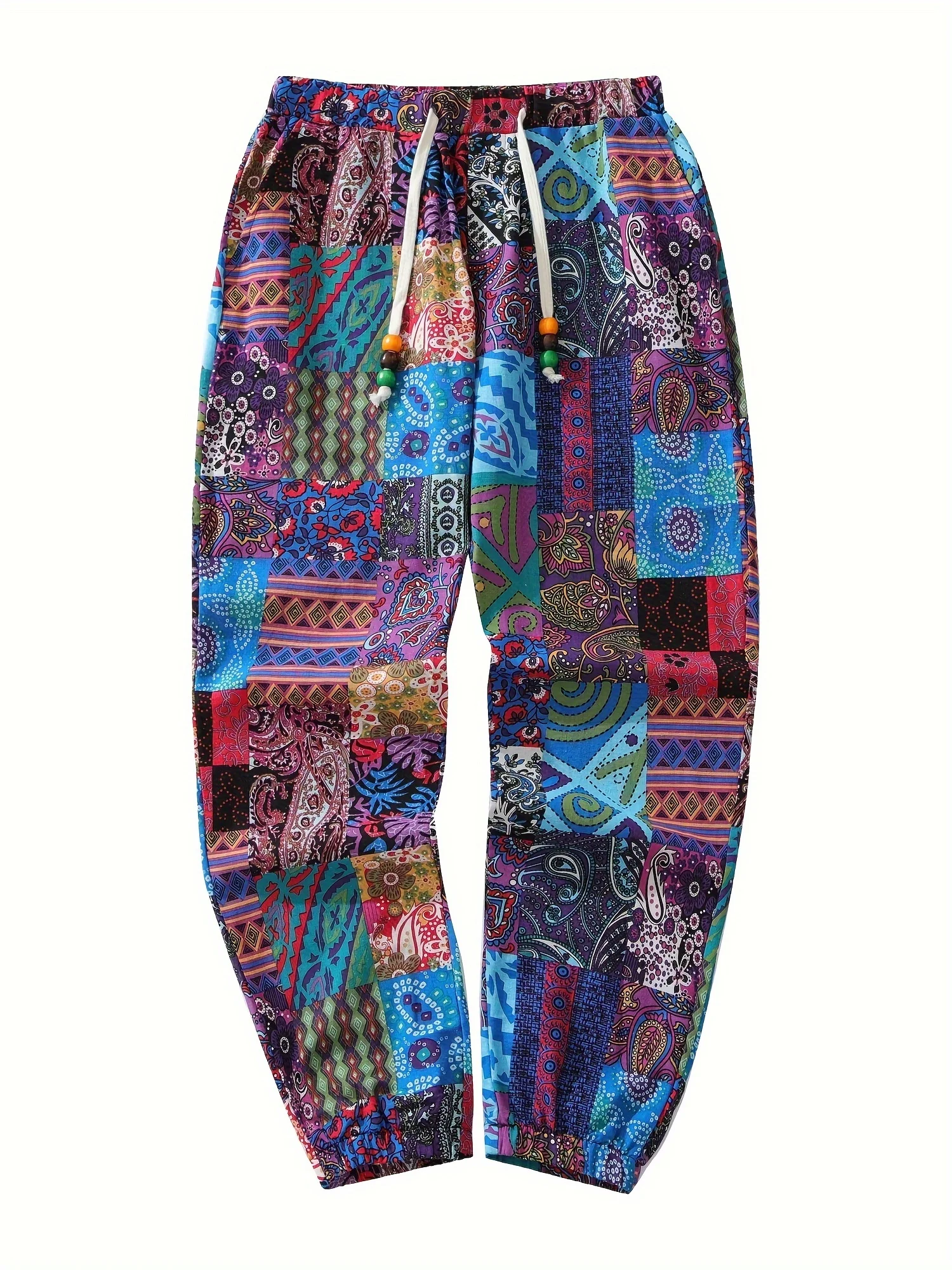 Retro-Stil Musterdruck 2026 Topseller Herrenhosen Abstrakte Paar-3D-Volldruck Freizeithosen für Outdoor-Fitness-Aktivitäten – Detail 3