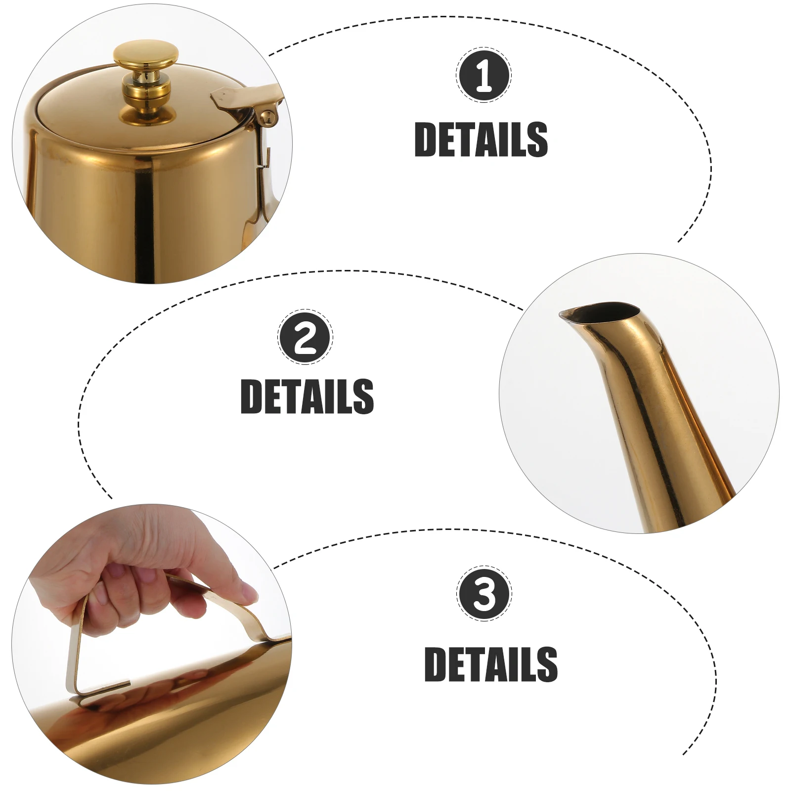 

1 pc Stainless Steel Oil Bottle Kitchen Use Liquid Dispenser For Olive Oil Vinegar Soy Sauce Cold Water Pitcher