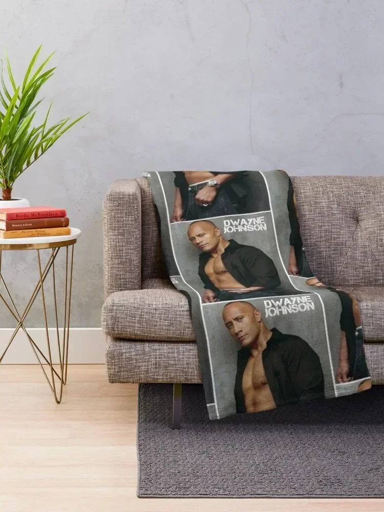 dwayne the rock johnson Throw Blanket Camping for sofa Blankets