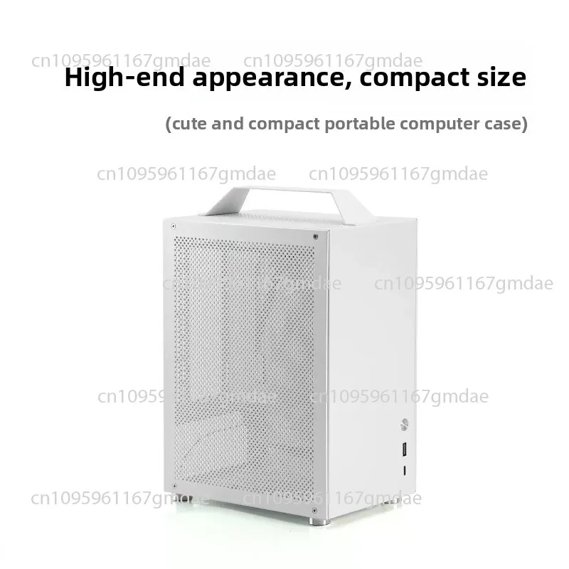 E7 Portable A4 Hand-held Vertical Air Duct SFX Power Supply 1U Mini ITX Small Mainframe, Not T40R1