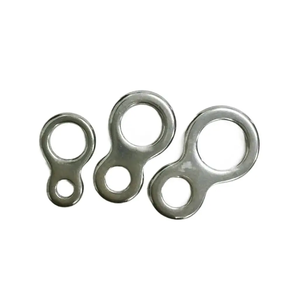 10Pcs Fishing Solid Ring Stainless Steel Sea Fishing Lures Connectors Jigging Rings Swivels Fishing Snap Accessories Tackle image 2