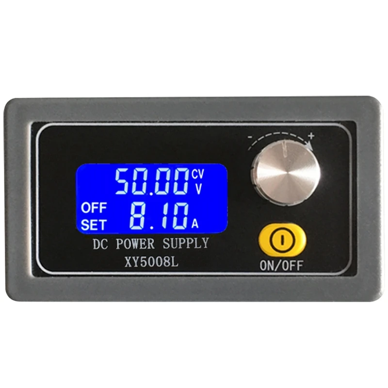 

Регулируемый понижающий модуль постоянного тока XY5008L с ЧПУ, источник питания постоянного напряжения, постоянный ток, ремонт, 50 в, 8 А, 400 Вт