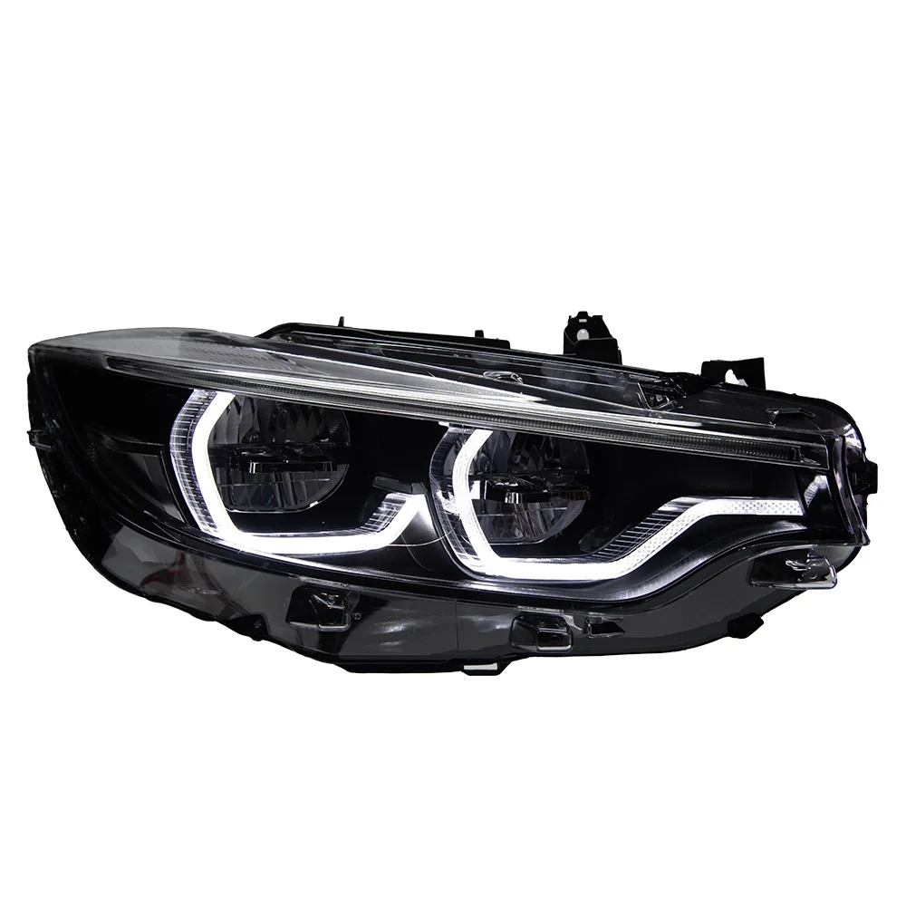 Car Styling for  4 Series F32 M3 HeadLights Laser Style Replacement DRL Daytime Lights Lighthouse Projector Facelift