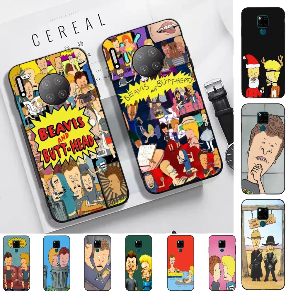 Cartoon Beavis And Butthead Phone Case For Huawei Mate 10 20 30 40 50 lite pro Nova 3 3i 5 6 SE 7 pro 7SE