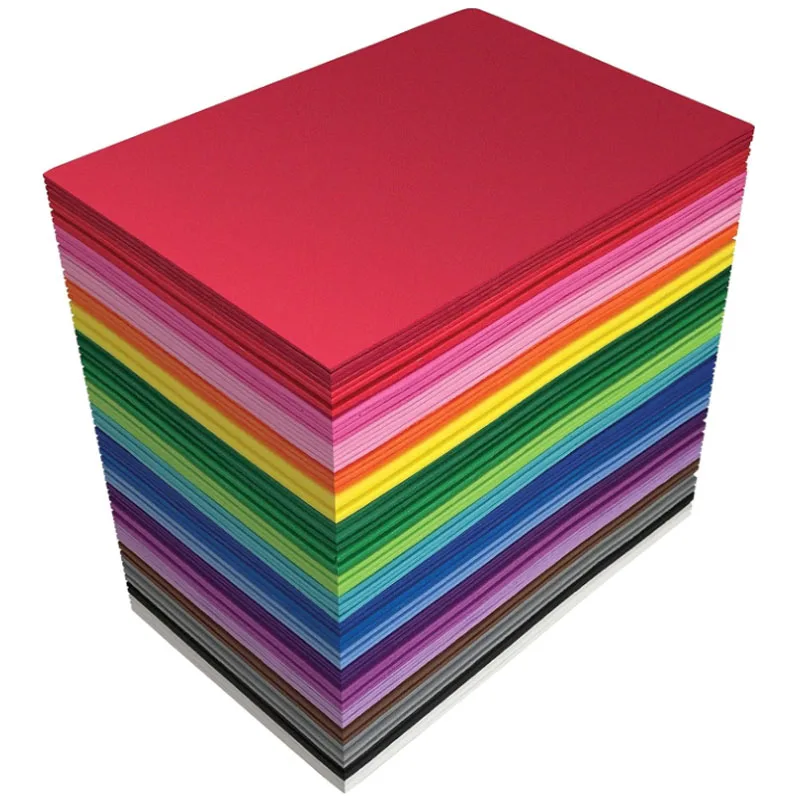 5–10 Stück Schaumstoffbögen zum Basteln, Eva-Farben-Schaumstoffpapier-Set für Bastelprojekte, Vorschulkinder, Scrapbooking, DIY, Basteln, EVA-Schaumstoffbögen – Detail 1