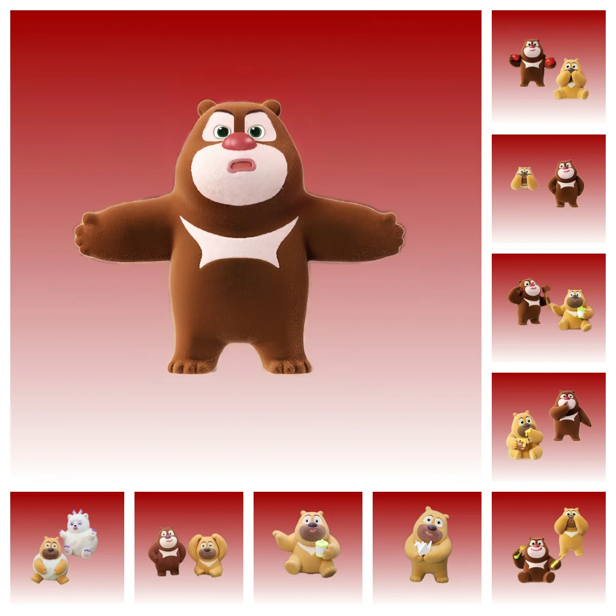 

Boonie Bears Life Diary Series слепая коробка набор ПВХ милые игрушки с животными загадочная коробка детская игрушка кавайный орнамент подарок на день рождения для девочки