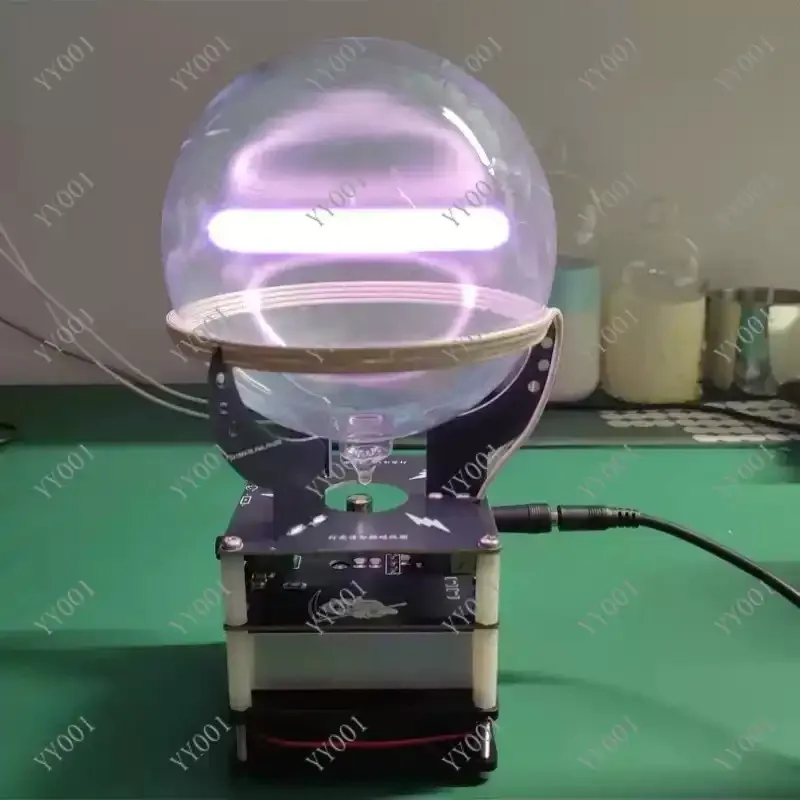 Tesla Coil Ring Ark Reactor Ion Ball Inert Gas Luminescent Light for Visual Decoration