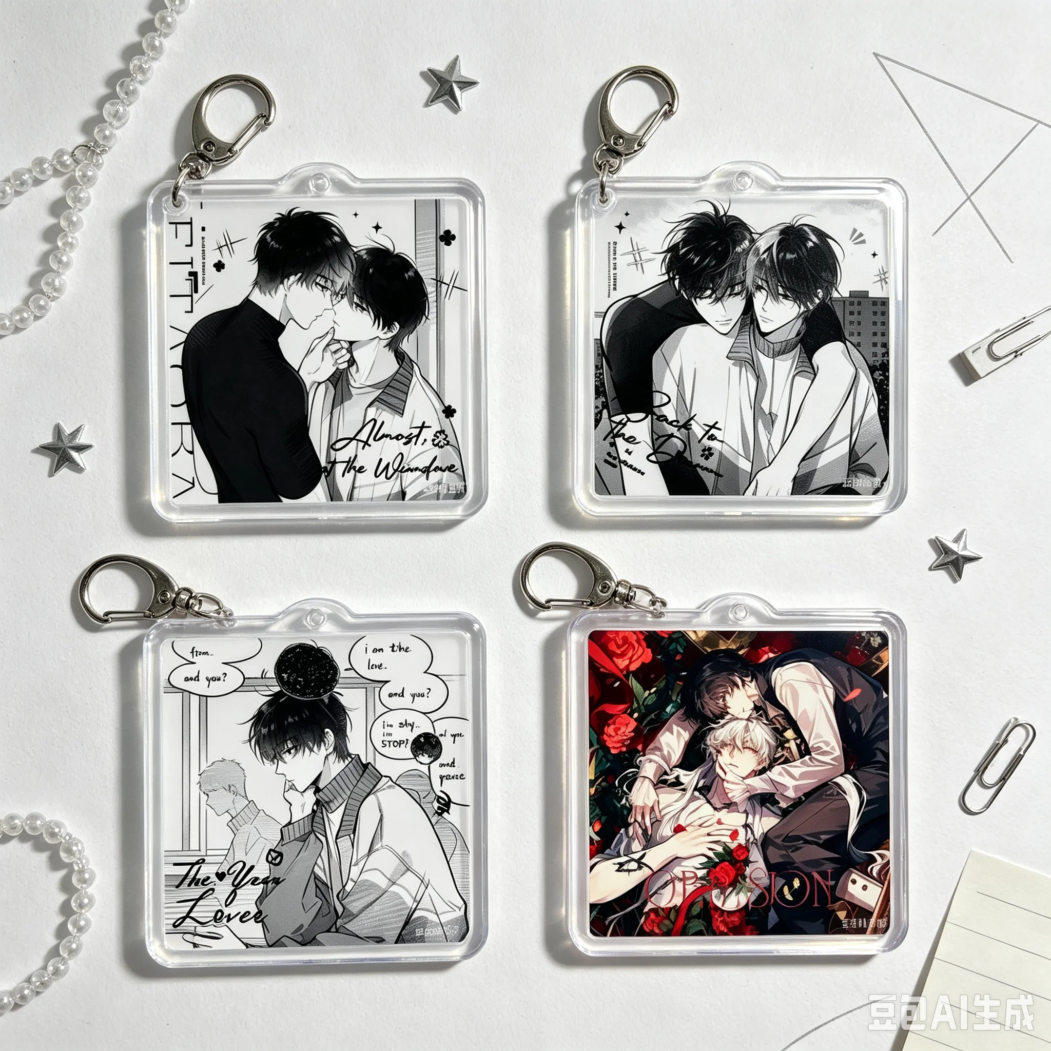 Anime Bag Acrylic KeyRing Anime I Became A God In A Horror Game Cell Phone Pendant As A Gift For Fans Exquisite Product Keychain
