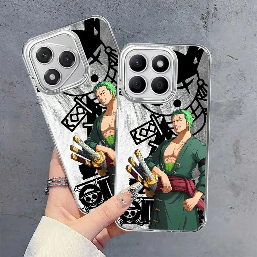 

Чехол Anime Ones Pieces Zoro для Honor X8b X7b X9c X8a 200 Pro X8c 200 400 Lite X9a X9b, черный мягкий корпус