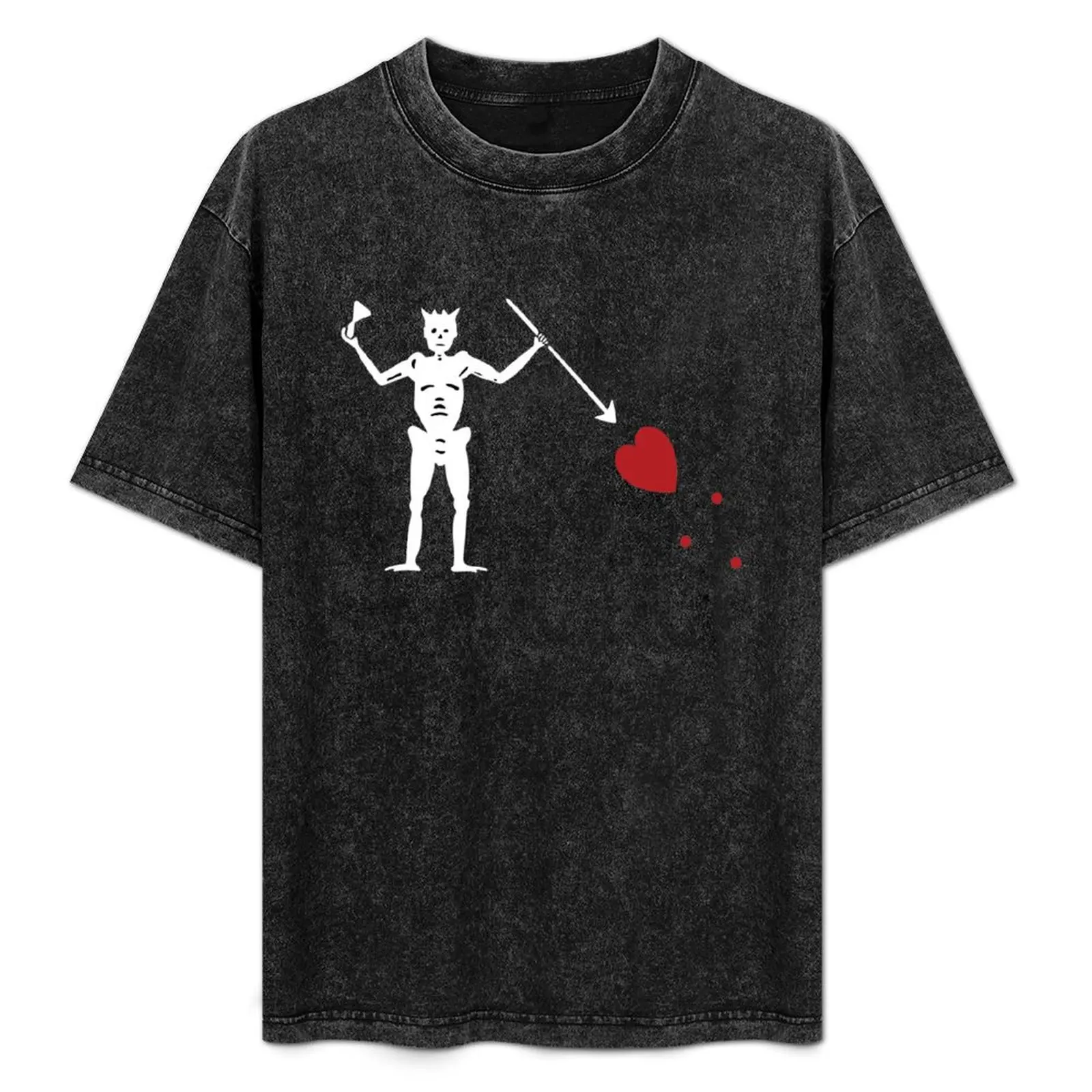 

Edward Teach Black Beard T-Shirt Casual Loose Daily Wear T-Shirt