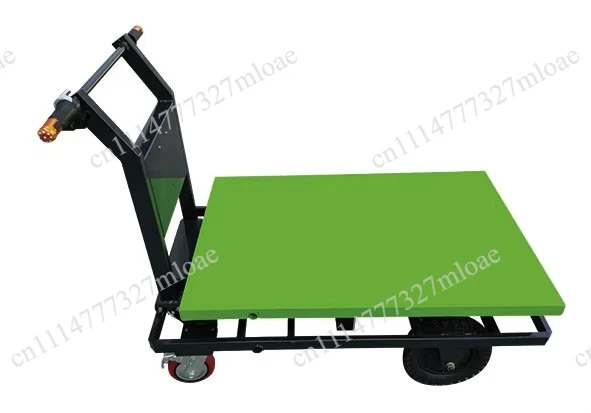 The ET300H scissor lift features a 48V 300 kg load capacity electric platform trolley