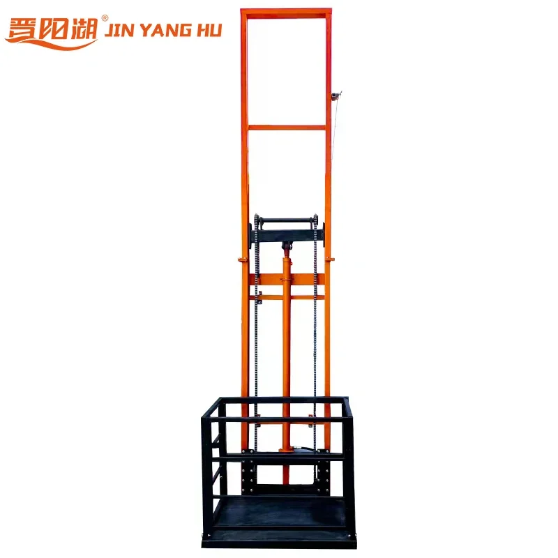 JIN YANG HU second floor small home lift hydraulic elevator lifting platform for house