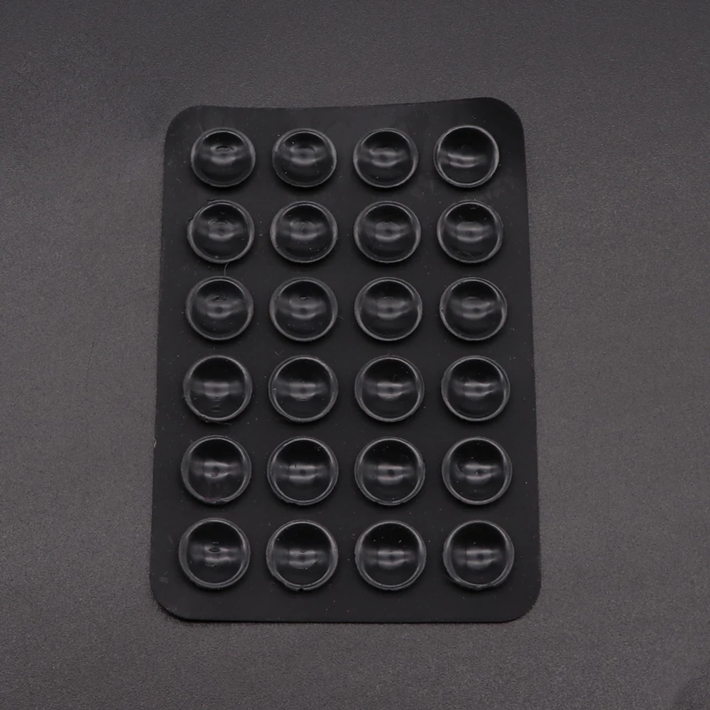 โทรศัพท์มือถือ FIXTURE ดูดถ้วยกาวซิลิโคนยาง Sucker Pad DOUBLE SIDE แผ่นดูดซิลิโคนสําหรับคงที่ Pad