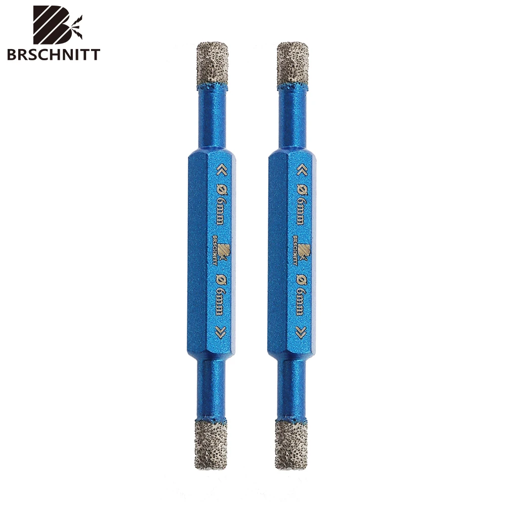 

BRSCHNITT Dia6-6mm Dry Diamond Drill Core Bit Tile Cutter Drilling Bits Hex Shank For Granite Marble Masonry Tile Ceramic