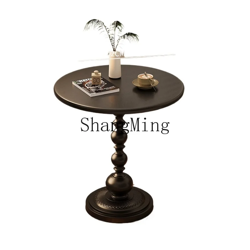 

LXY light luxury sofa side few living room household small coffee table bedside storage balcony small round table