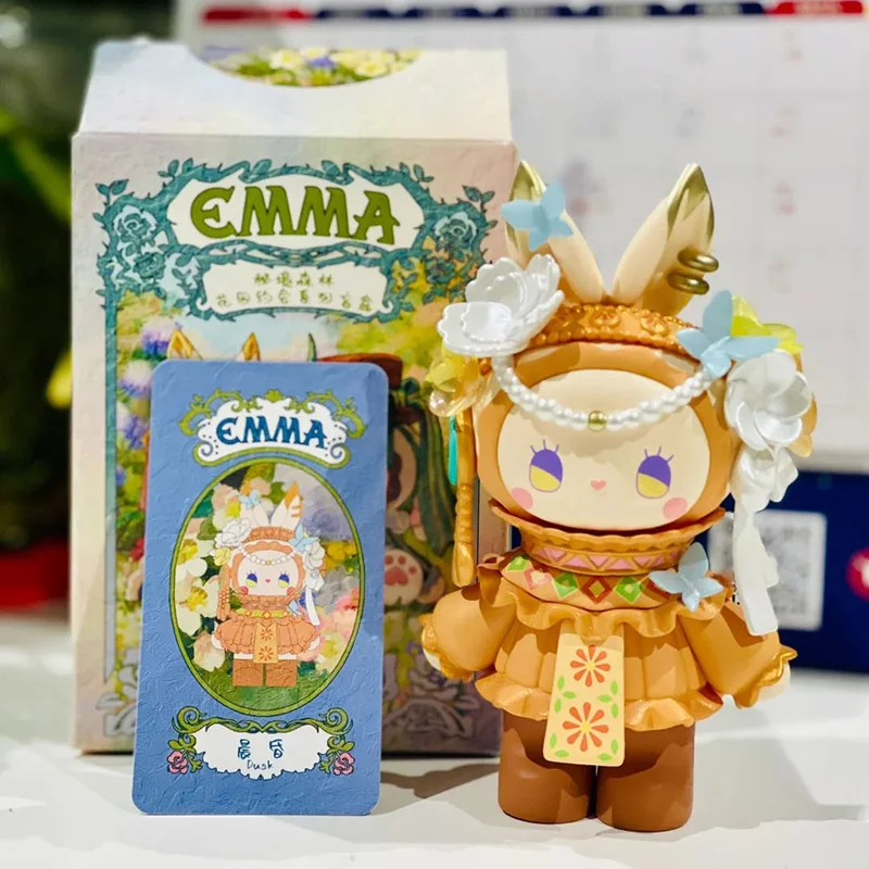 إيما سيكريت فورست جاردن التي يرجع تاريخها سلسلة صندوق أعمى نموذج سطح المكتب زينة زخرفية المد اللعب دمية الشكل البلاستيكية هدية عيد