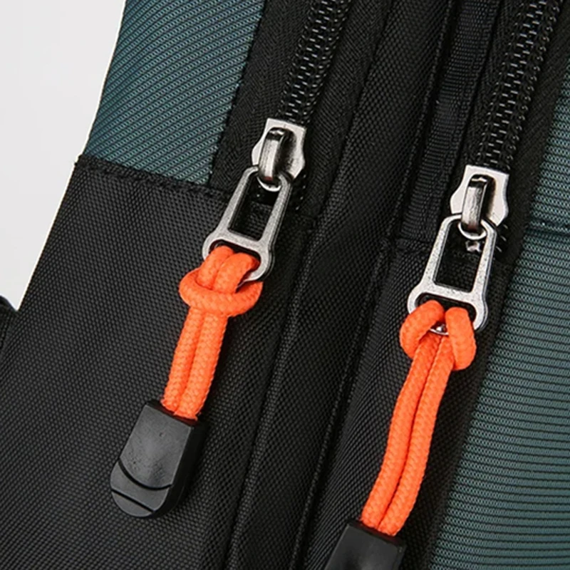 Wasserdichte Sport-Umhängetasche für Herren, Outdoor-Wander- und Fahrrad-Schulter-Brusttasche, lässiger Reise-Sling-Rucksack. – Detail 6
