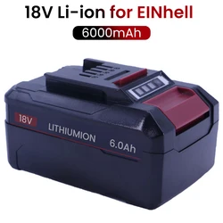 EIN18C2 6000mAh 18V Li-ion Replacement Battery for EINHELL Power X-change PX-BAT4 PX-BAT52 4511396 4511437 AXXIO GE-LC 18 Li