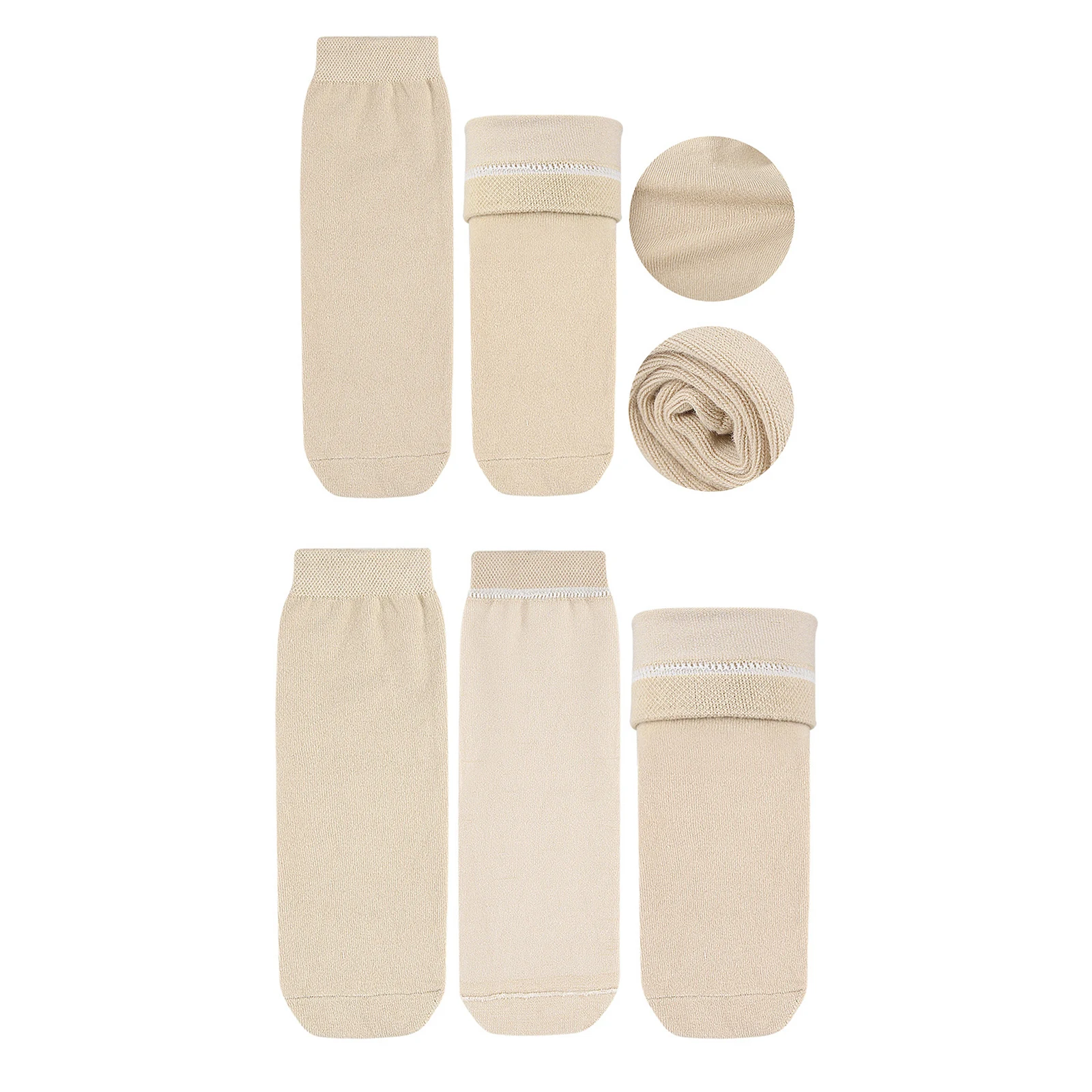 Unisex Men Women Prosthetic Stump Shrinkers Amputee Socks Elastic Breathable Protective Stump Socks for Daily Outdoor Activity