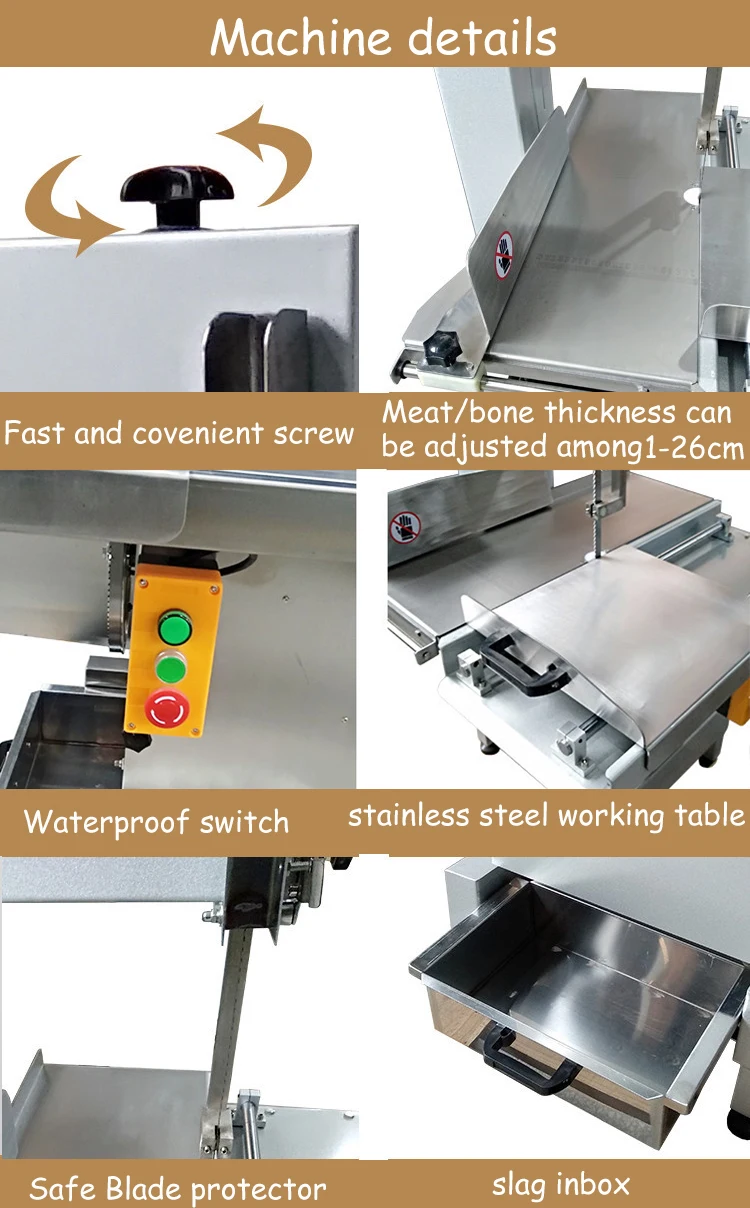 Mesin Pemotong Tulang Daging S - Meat Band Saw Cutting Machine ulasan dan harga