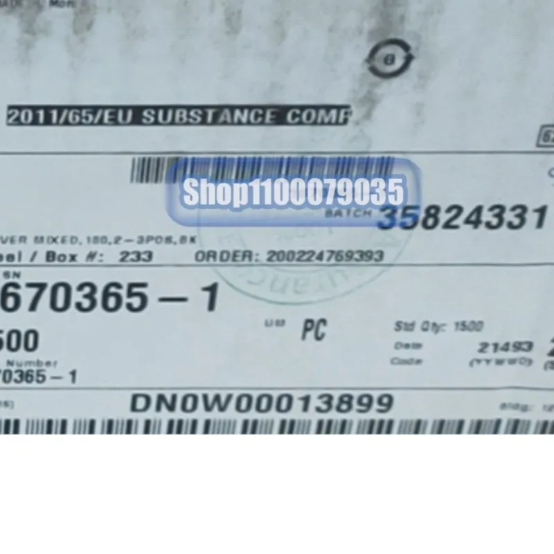 

20pcs/lot 1670365-1 1722536112 1734366-1 174058-4 174257-2 1746894-1 174923-1 connector new original
